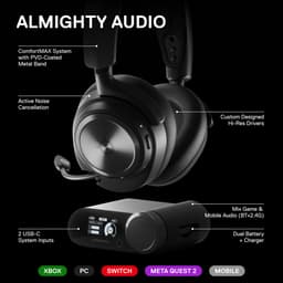 SteelSeries Arctis Nova Pro Draadloze Gaming Headset - PC, Xbox Series X|S & Xbox One — thumbnail 2