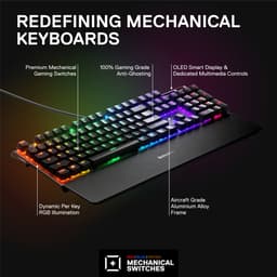 SteelSeries Apex 7 Red — thumbnail 2