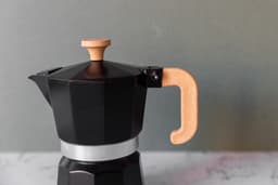 La Cafetière Venice Aluminium espressomaker met koelblijvende handgreep en knop — thumbnail 5