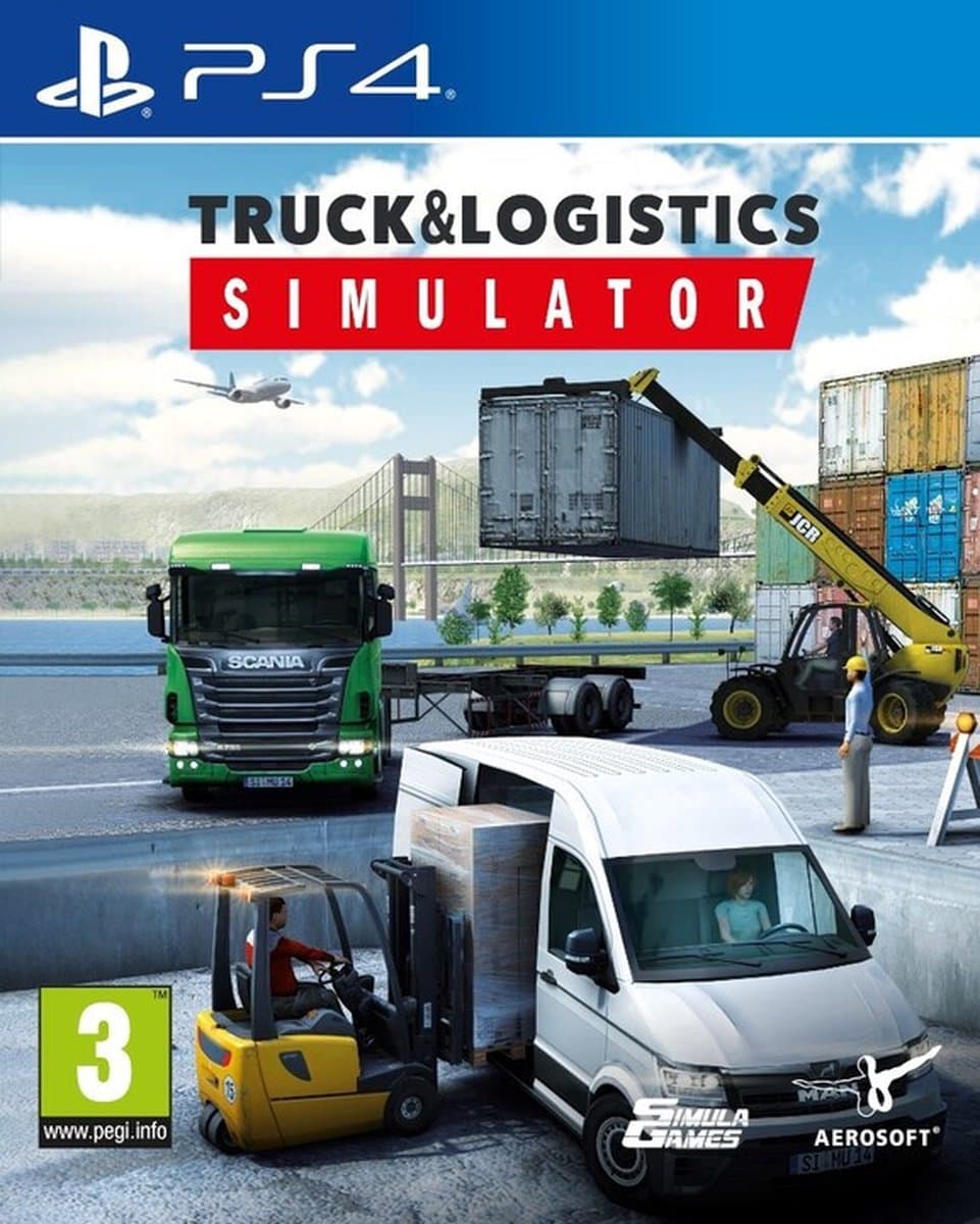 Truck & Logistics Simulator - PS4 — afbeelding 1