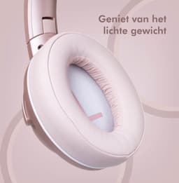 PowerLocus MoonFly Bluetooth Koptelefoon – Over-Ear Active Noise Cancelling Koptelefoon – 70 uur batterijduur – Microfoon – incl. Premium Case - Rose Gold — thumbnail 2