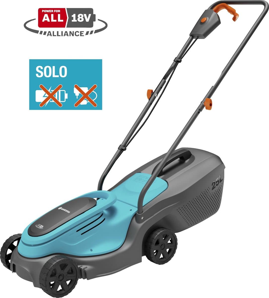 GARDENA PowerMax 30/18V P4A solo Grasmaaier Accu Zonder accu, Zonder lader 18 V Snijbreedte max. 300 mm — afbeelding 1
