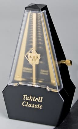 Wittner M 829 561 Taktell Classic zwart/verguld - Accessoire voor keyboards — thumbnail 1