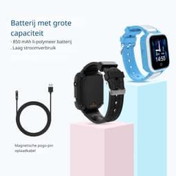 DrPhone KidsTimeX15 – 4G Kinder Smartwatch met GPS Tracker – Videobellen – WhatsApp – IP67 – SOS – 1.44” Touchscreen – Stappenteller – Nederlandse Mobiele App – 1GB+8GB – Roze — thumbnail 9