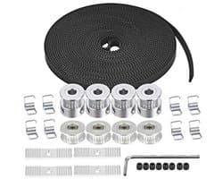 5M GT2 Distributieriem Set voor 3D Printer - Compleet met Katrollen, Idlers en Spanners