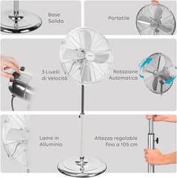 Stalen Ventilator voor Optimaal Comfort en Koelte — thumbnail 2