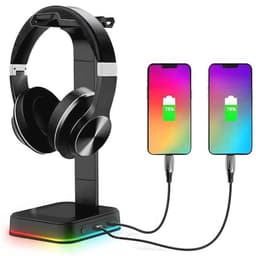 Hoofdtelefoonhouder RGB USB HUB voor Over-Ear Hoofdtelefoons en Gaming Headsets — thumbnail 4