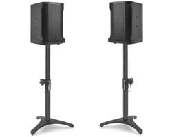 Verstelbare luidspeakerhouders Set van 2 met driehoekige basis - Vloerluidsprekerstandaard tot 5 kg (51 - 75 cm)