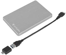 Draagbare Externe Harde Schijf 1TB | Slank Aluminium | USB 3.2 Gen 1 | Voor Windows en Mac — thumbnail 3
