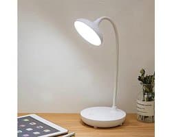 Draadloze Oplaadbare LED Bureau Leeslamp met Touch Control en 3 Helderheden voor Kinderen