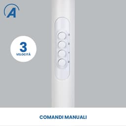 Krachtige 3-in-1 Ventilator: Tafel, Vloer en Staand Model met 40 cm Diameter — thumbnail 4