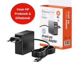 65W USB-C Laptop oplader voor HP ProBook en EliteBook – Alle modellen vanaf 2017 – Kabel + Adapter