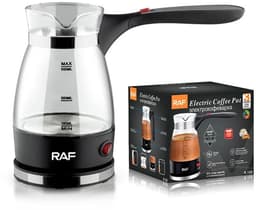 Draagbare 600W Elektrische Koffiemachine – Turkse, Italiaanse & Arabische Koffie, Multifunctioneel — thumbnail 1
