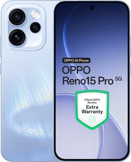 OPPO Reno15 Pro 5G 12+512GB Aurora Blue - Extra Warranty — thumbnail 1
