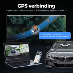 AZDome M770 Pro 2CH 4K Wifi Gps dashcam voor auto - 4K + FullHD resolutie - Night vision - Parkeerbeveiliging - 64gb Micro SD kaart - 3,0 inch LCD scherm - 170 + 140 graden kijkhoek - Nachtzicht — thumbnail 10
