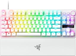 Razer Huntsman V3 Pro Tenkeyless - Gaming Toetsenbord - Polssteun - Optische Switches - Qwerty - Wit — thumbnail 1