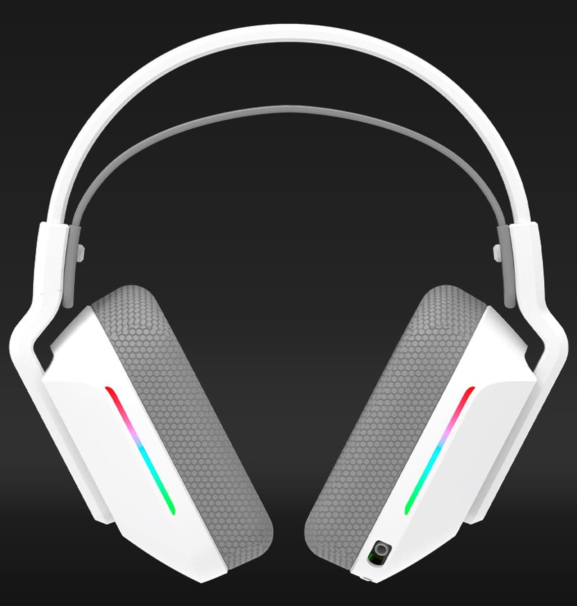 Aqirys Alya White 2.0 – Gaming Headset – Wit – Stereo – Lichtgewicht Headset met Mic — afbeelding 1