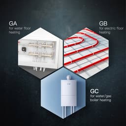 Slimme Thermostaat Zigbee 5A voor Vloerverwarming - Wit — thumbnail 2