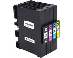 Sublimatie DYE Inktcartridge voor SG400 SG800 Printer - 4-Pack (Zwart, Cyaan, Magenta, Geel)