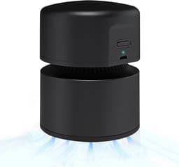 Kruimeldief - Bureau stofzuiger - Mini stofzuiger - Tafelstofzuiger - Bureaustofzuiger - Draadloze stofzuiger - Mini-stofzuiger - Draadloze stofzuiger - USB-oplaadbaar - 360° draaibaar - Tot 120 minuten accuduur - Voor scholen - Voor kantoren — thumbnail 5
