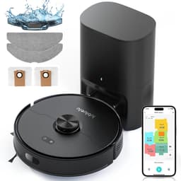 Lubluelu L15 Max – Robotstofzuiger & Dweilcombinatie – 5500 Pa Zuigkracht – LiDAR Navigatie – App & Spraakbediening — thumbnail 1