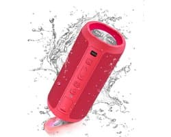 Draagbare Bluetooth Speaker met 30 Uur Speeltijd, IPX7 Waterdicht en Krachtige Bas