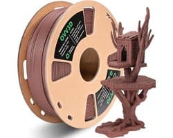 PLA Filament 1.75mm Cherry Wood 1kg voor 3D-printers
