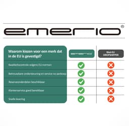 Emerio Airfryer XL 1300W - 4,5 Liter Heteluchtfriteuse - Regelbare thermostaat 40ºC tot 220ºC - 8 Kookprogramma's - AF-129369 Zwart — thumbnail 8