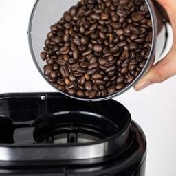 SNJY® Koffiemachine met Bonen - Volautomatische Koffiemachine - Espressomachine - 600 W - Zwart — thumbnail 5