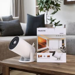 Magcubic HY300 Pro Projector – Draagbare 4K Support Mini Beamer – Android 14 – WiFi 6 & Bluetooth 5.4 – 260 ANSI – 180° Lens – Home Theater — thumbnail 2