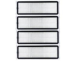 4 Stks Accessoires Kit gescht voor Dreame L10 Ultra L10s Ultra, 4 HEPA Filters