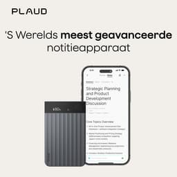 PLAUD - Note Pro Black - LLM Empowered AI Voice Recorder - 64 gb intern geheugen - Incl. Magnetic Black case in verpakking - Magsafe - Originele PLAUD hoes — thumbnail 4