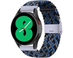 By Qubix - Geschikt voor Garmin bandje - Geschikt voor Garmin Venu / Sq / Sq2 / 2 plus - Braided nylon bandje - Camouflage - Smartwatch bandje 20mm