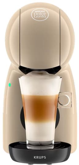 Nescafe Dolce Gusto Krups Piccolo XS Taupe – Limited Edition Koffiemachine – Compacte Capsule Koffiezetter – Espresso, Lungo & Latte– Energiezuinig – Nescafé Dolce Gusto Cups – Modern Design – Snelle Bereiding – Home Coffee Machine — thumbnail 1