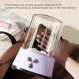 Draagbare wasmachine, compacte wasmachine voor ondergoed, lange batterijduur met grondige reiniging voor sokken, babykleding en intieme kleding — thumbnail 2