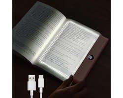 leeslampje voor boek - leeslampje - boekenlegger Boeklamp - leeslampje voor in bed - platte leeslamp - flexilight leeslampje - leeslampje voor boek oplaadbaar usb - 3 verstelbaar met timerfunctie - Geschikt om 's avonds te lezen - Roze
