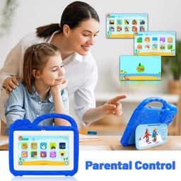 Nodizz Npad708 Purple Kids Tablet | 7 Inches Android Smart Child Education Allwinner Wifi Mini Laptop Tablet Pc — thumbnail 4