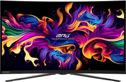 MSI MPG 321CURXDE QD-OLED computer monitor 80 cm (31.5") 3840 x 2160 Pixels 4K Ultra HD Zwart — thumbnail 2