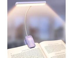 Leeslamp met 26 LED's, 5 kleuropties en 5 helderheidsinstellingen voor oogbescherming