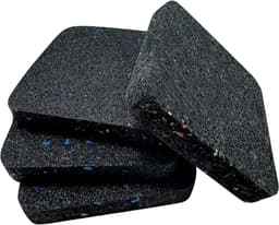Trilmat Wasmachine - Antivibratiemat - 4 Stuks - Dempingsmat Voor Wasmachine - 9 Cm X 9 Cm - Antivibratiematten Voor Loopband - Antislip Rubberen Mat - Geluiddempende Pads Voor Wasmachine - [Energieklasse A] — thumbnail 1