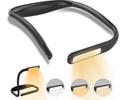 Verstelbare Ledboeklamp met Buigbare Armen en 3 Kleuren - Ideaal voor Nachtlezen en Buitensporten