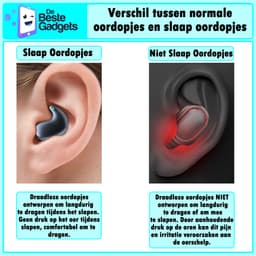 De Beste Gadgets Invisible Sleep Earbuds – Draadloze Bluetooth 5.4 Slaap Oordopjes | Kleine oordopjes | Kleine Oortjes | Comfortabel, Geluidsisolerend & Onzichtbaar | Ideaal voor Zijslapers – 24 Uur Speeltijd - Kaki — thumbnail 2