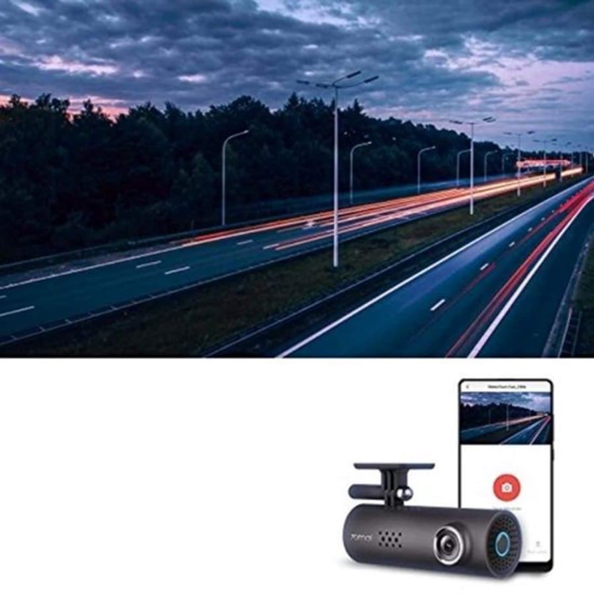 Mijia 70 Minutes (70mai) Smart WiFi Auto Camera - Zwart - 16GB — afbeelding 1