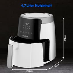 MEDION L Airfryer P40 - 4,7 L - 1500 W - 8 programma’s - Wit — thumbnail 14