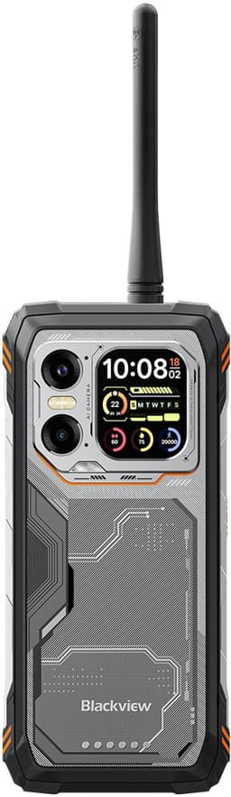 Blackview XPLORE 1 Walkie Talkie - Robuuste Smartphone - 5G - 36GB RAM - 256GB ROM - 6.78 inch - Robuuste Telefoon - Nachtzicht - Android 15 - NFC - GPS - Oranje — thumbnail 2