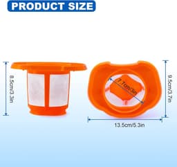 4 stuks - Stof Filter - Geschikt voor Black & Decker BHHV520BT BHHV520BFP BHHV320B BHHV320J BHHV520BF BHHV520JF - Filteraccessoires - Stofzuigerfilters vervangende accessoire - Wasbaar - Stofzuiger Onderdelen — thumbnail 2