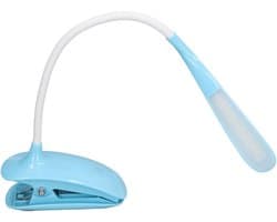 Oplaadbare LED Leeslamp met Clip en 3 Helderheidsniveaus voor Bureau en Bed