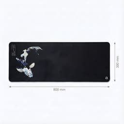 Grote Muismat 80x30 | Gaming Muismat | Zwart | XXL | Antislip | Desktop Mat | Computer Mat | Japans Koi — thumbnail 8