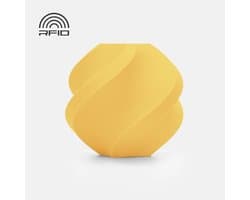 Bambu Lab PLA Matte Yellow – 1kg Refill 1.75mm | Premium Mat Geel Filament voor Strakke, Detailrijke Prints