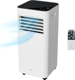 MOA Mobiele Airco - 9.000 BTU - 3-in-1 - Met Afstandbediening - Tot 30m² - Airconditioner met Ontvochtigingsfunctie - Raamafdichtingskit - Wit — thumbnail 1